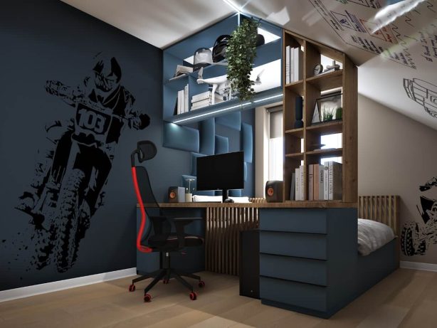 design interior Camera Tineret Zalau